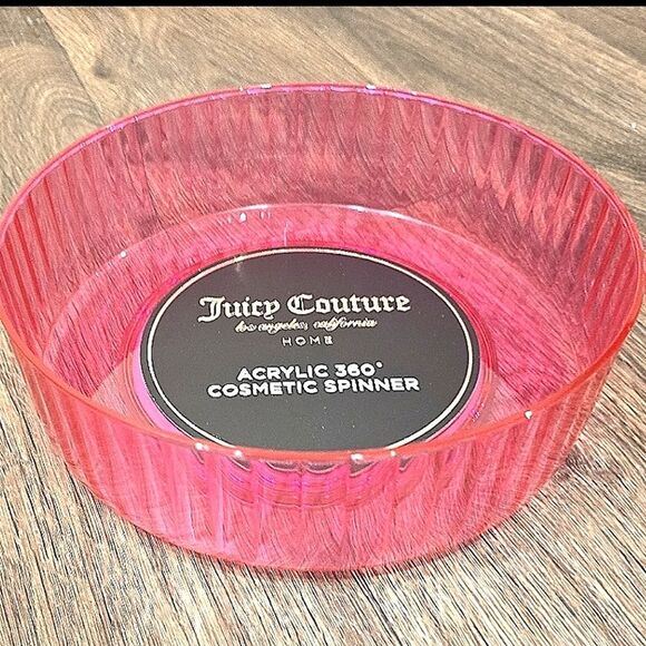 Juicy Couture Home Acrylic 360° Cosmetic Spinner - Picture 2 of 5